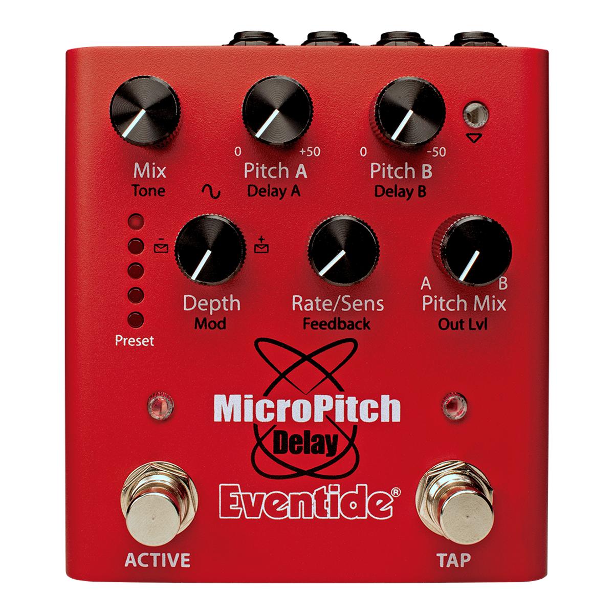Eventide MicroPitch Stereo Pitch Shifter &amp; Delay Effects Pedal