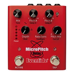 Eventide MicroPitch Stereo Pitch Shifter & Delay Effects Pedal