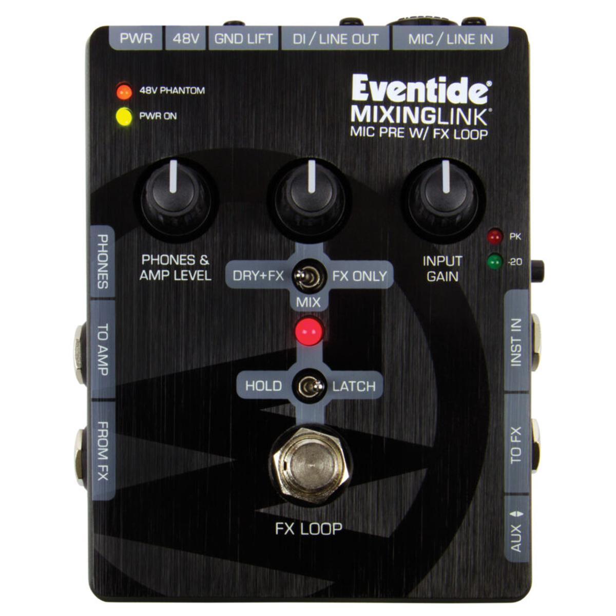 Eventide MixingLink Mic Pre w/ Effects Loop Effects Pedal