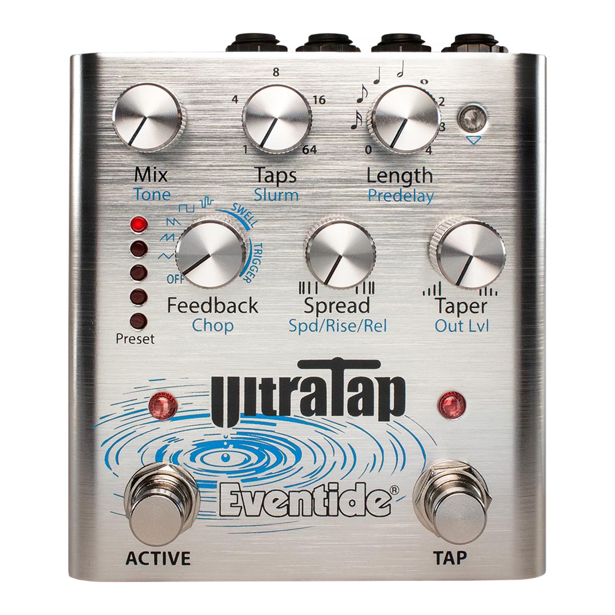 Eventide UltraTap Rhythmic Tap Delay w/ Reverb &amp; Modulation Effects Pedal