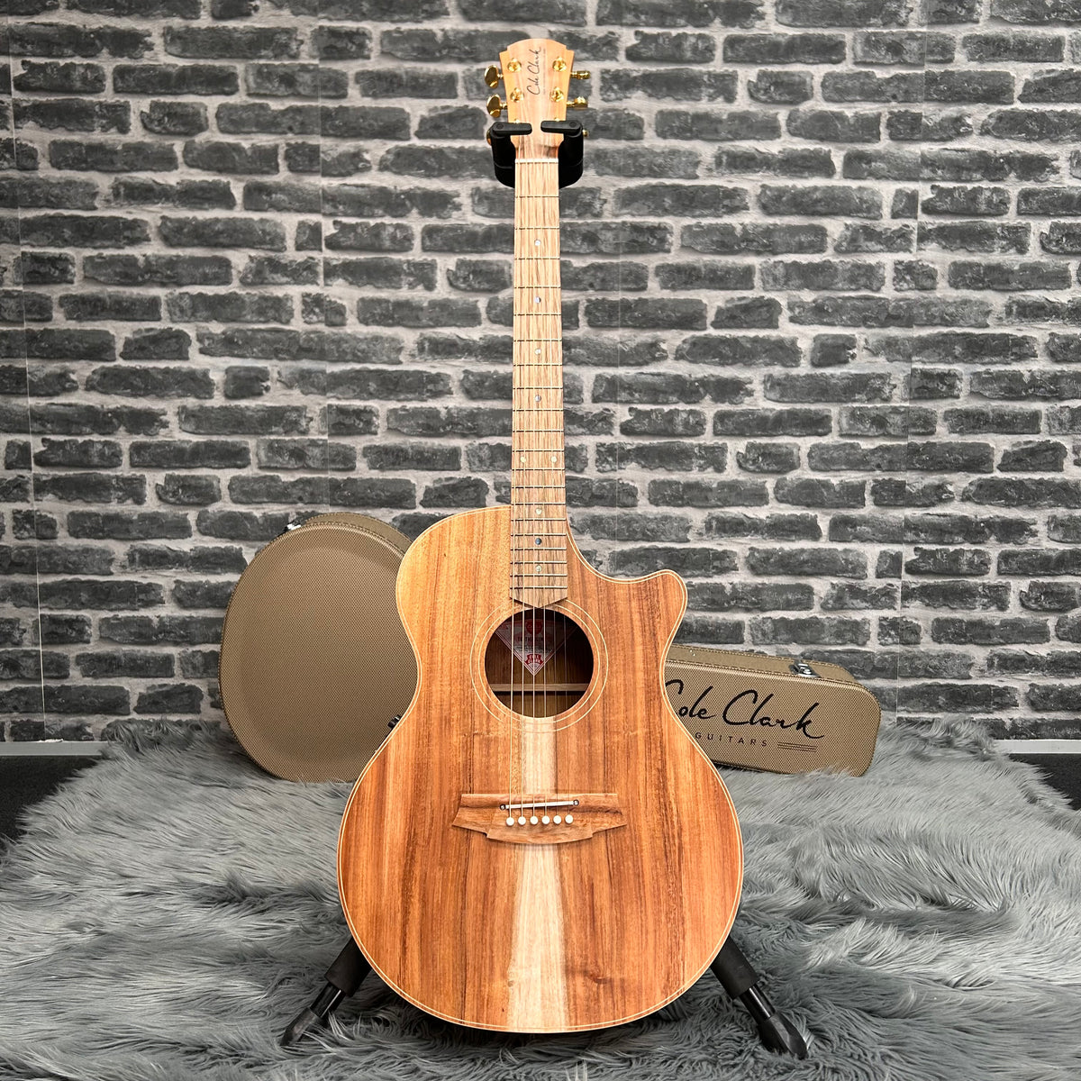 Cole Clark TL Thinline 2 Series Acoustic Guitar - Australian Blackwood Face, Back &amp; Sides w/ Pickup &amp; Cutaway