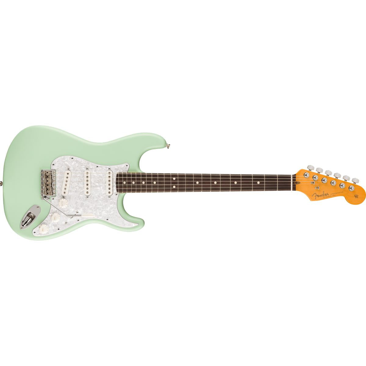 Fender American Limited Edition Cory Wong Stratocaster Electric Guitar RW Surf Green - 0115010757