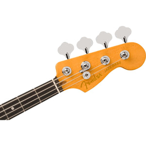 Fender American Ultra II Jazz Bass Guitar Ebony Fingerboard Noble Blue - 0199111776