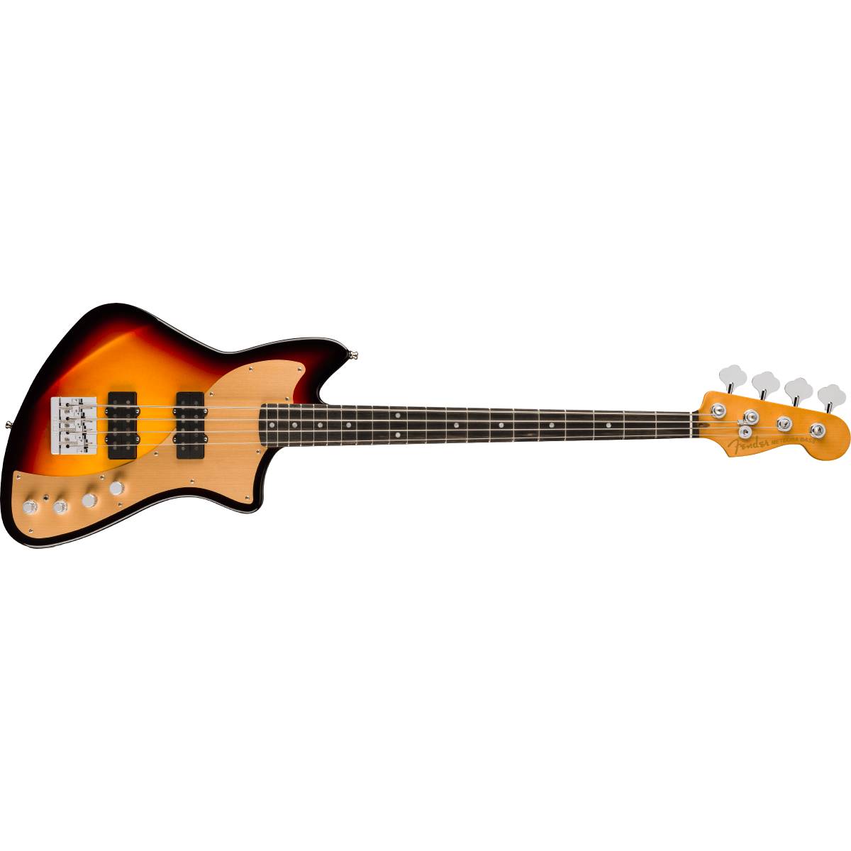 Fender American Ultra II Meteora Bass Guitar Ebony Fingerboard Ultraburst - 0199131712