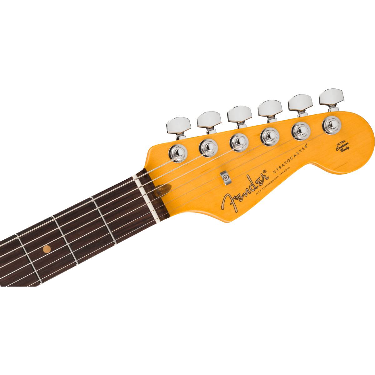 Fender American Ultra Luxe Vintage 60s Stratocaster Electric Guitar Rosewood FB Ice Blue Metallic - 0118220883