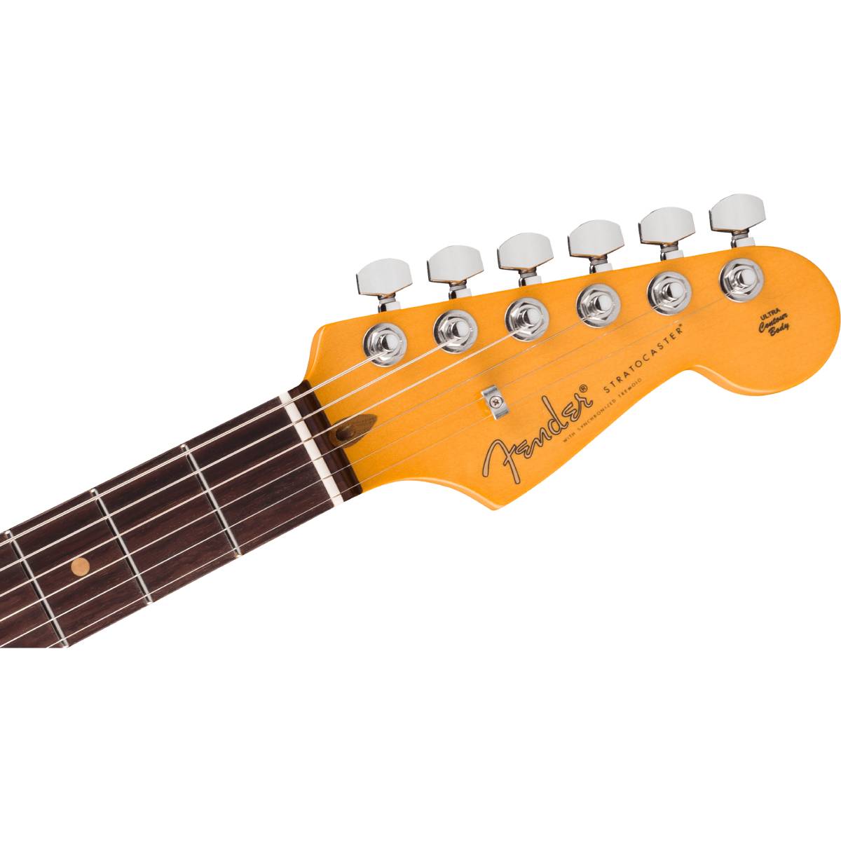 Fender American Ultra Luxe Vintage 60s Stratocaster HSS Electric Guitar Rosewood FB Fiesta Red - 0118230840
