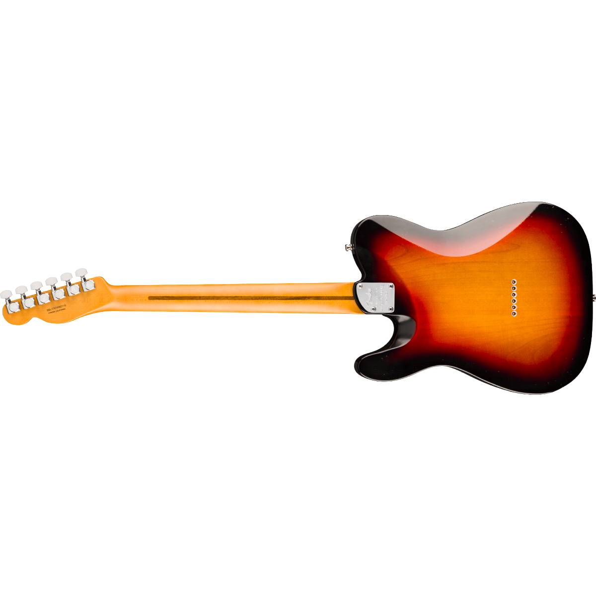 Fender American Ultra Luxe Vintage 60s Telecaster Custom Electric Guitar Rosewood FB 3-Color Sunburst - 0118250800
