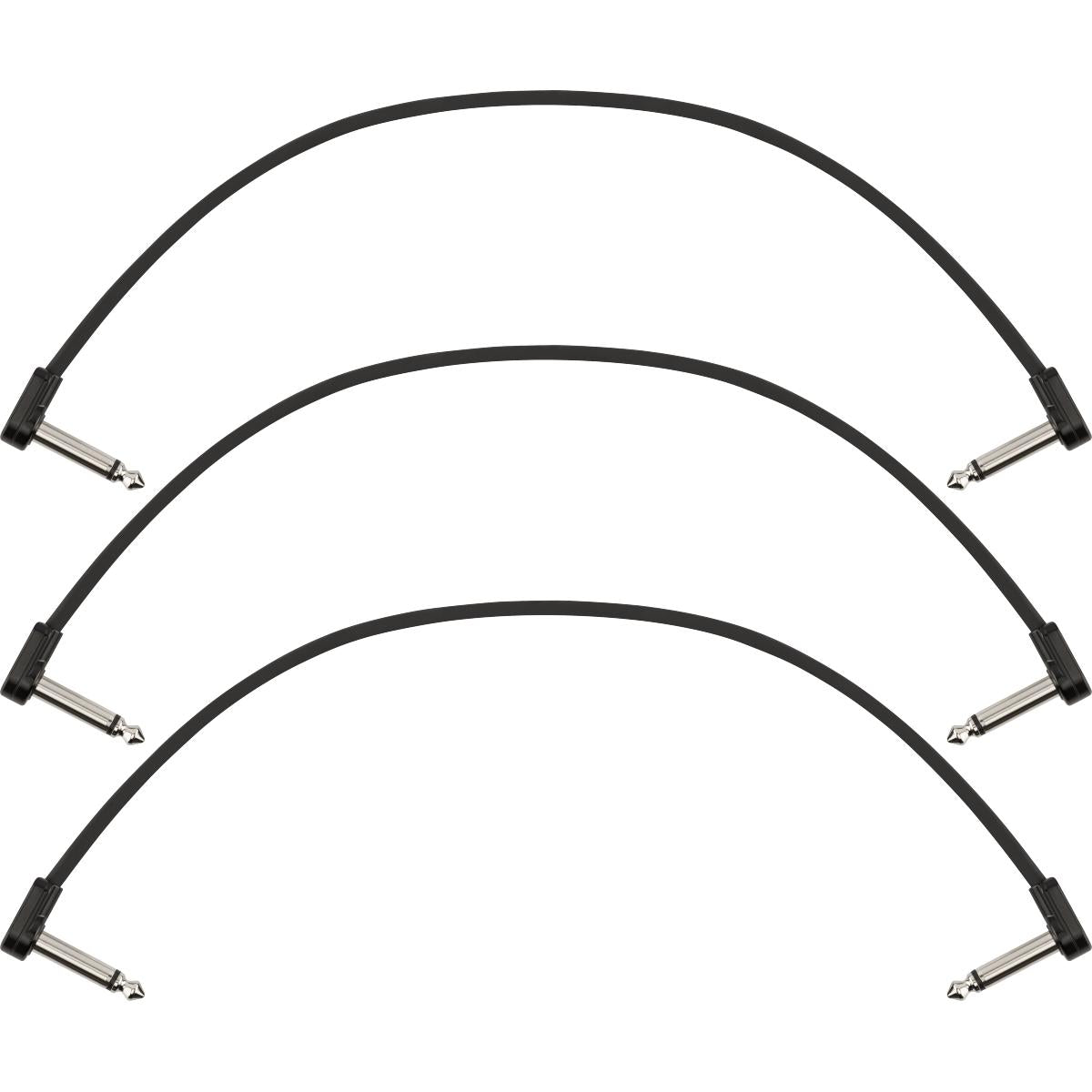Fender Blockchain 12inch Patch Cable 3-pack Angle/Angle - 0990825010