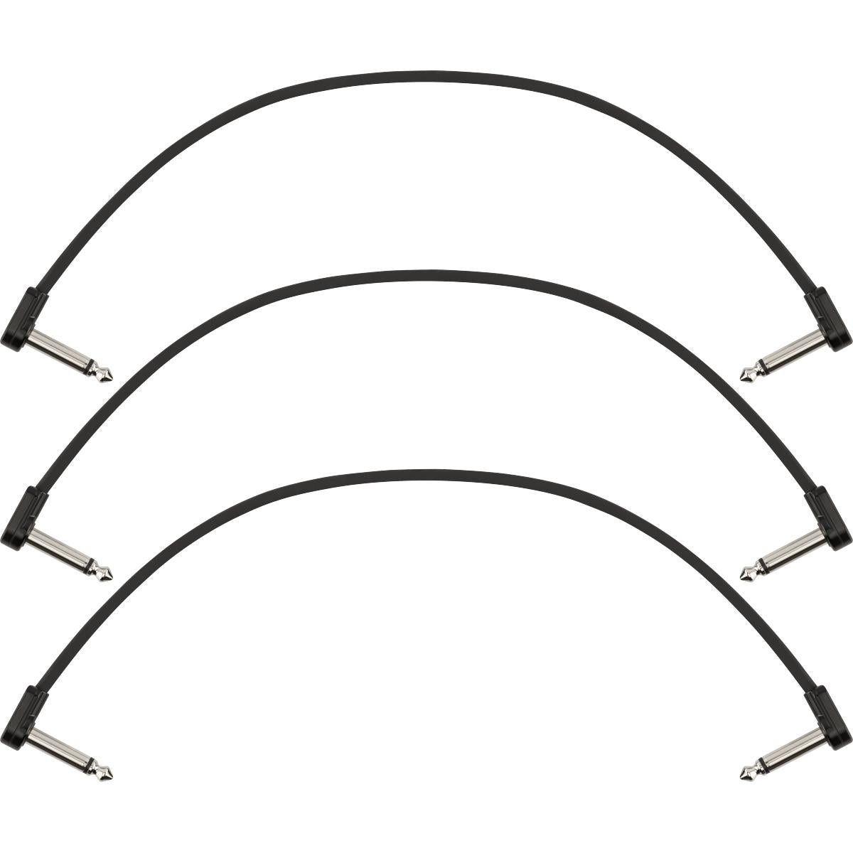 Fender Blockchain 12inch Patch Cable 3-pack Angle/Angle - 0990825010