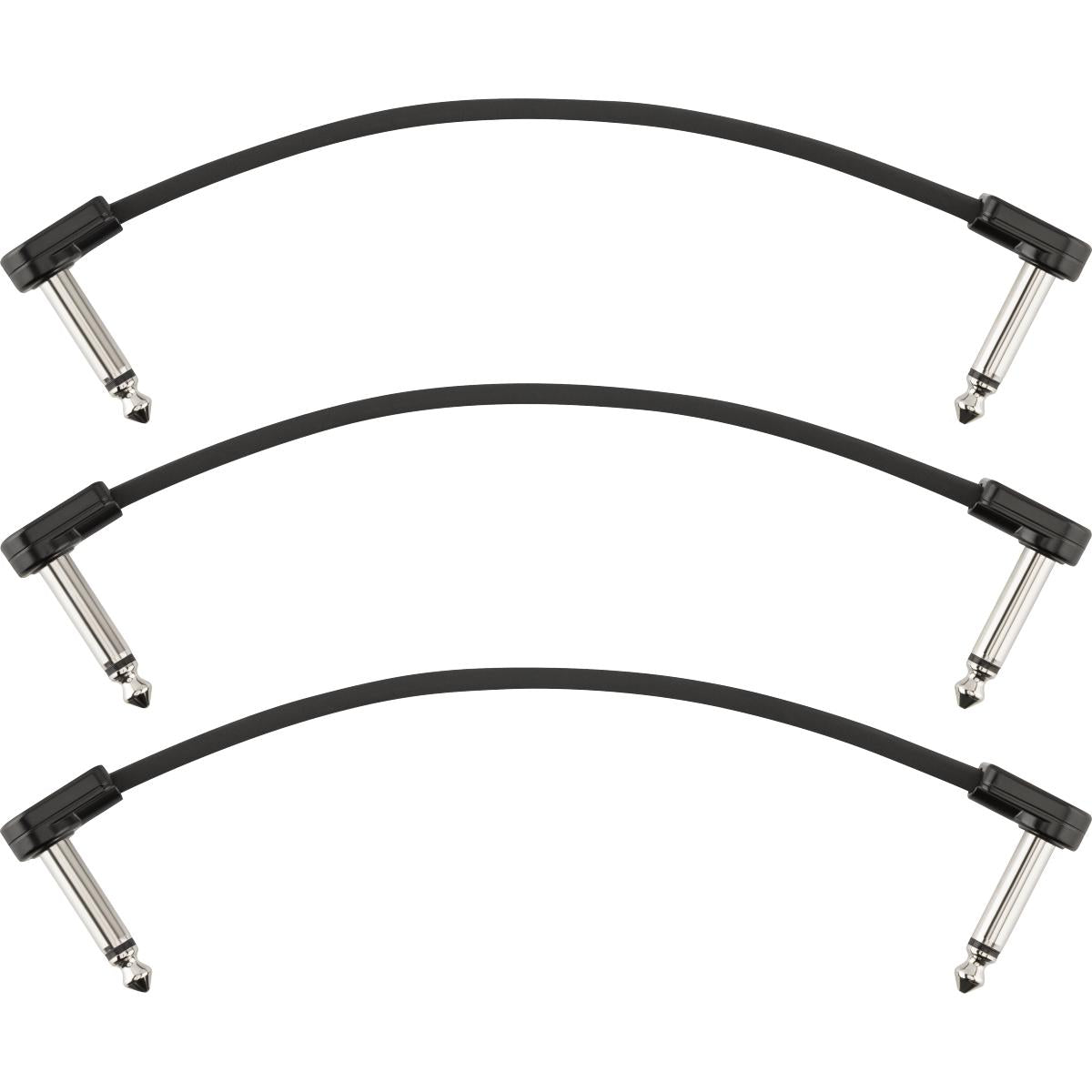 Fender Blockchain 6inch Patch Cable 3-pack Angle/Angle - 0990825008