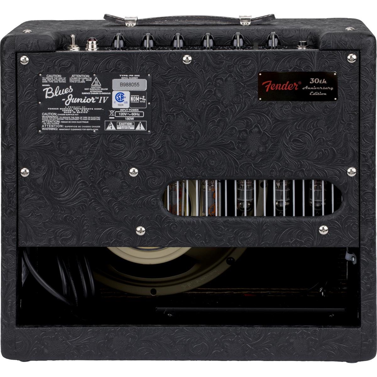 Fender Blues Junior IV 30th Anniversary Guitar Amplifier Commemorative Black Western - 2231503030