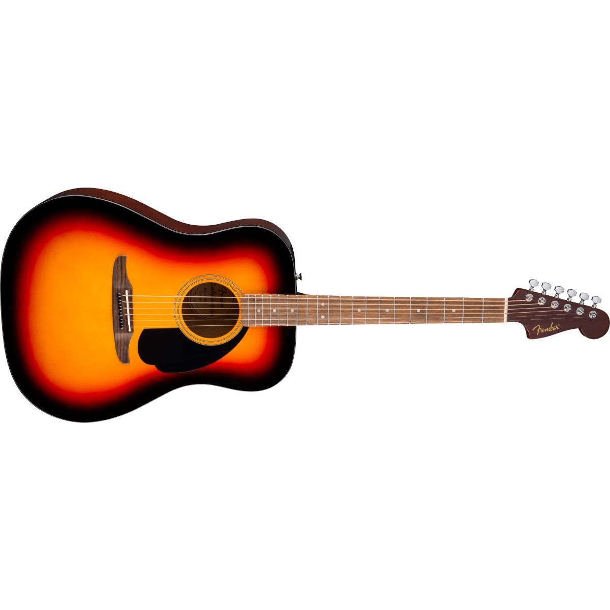 Fender California Standard Redondo Acoustic Guitar Black Pickguard 3-Color Sunburst - 0974200500
