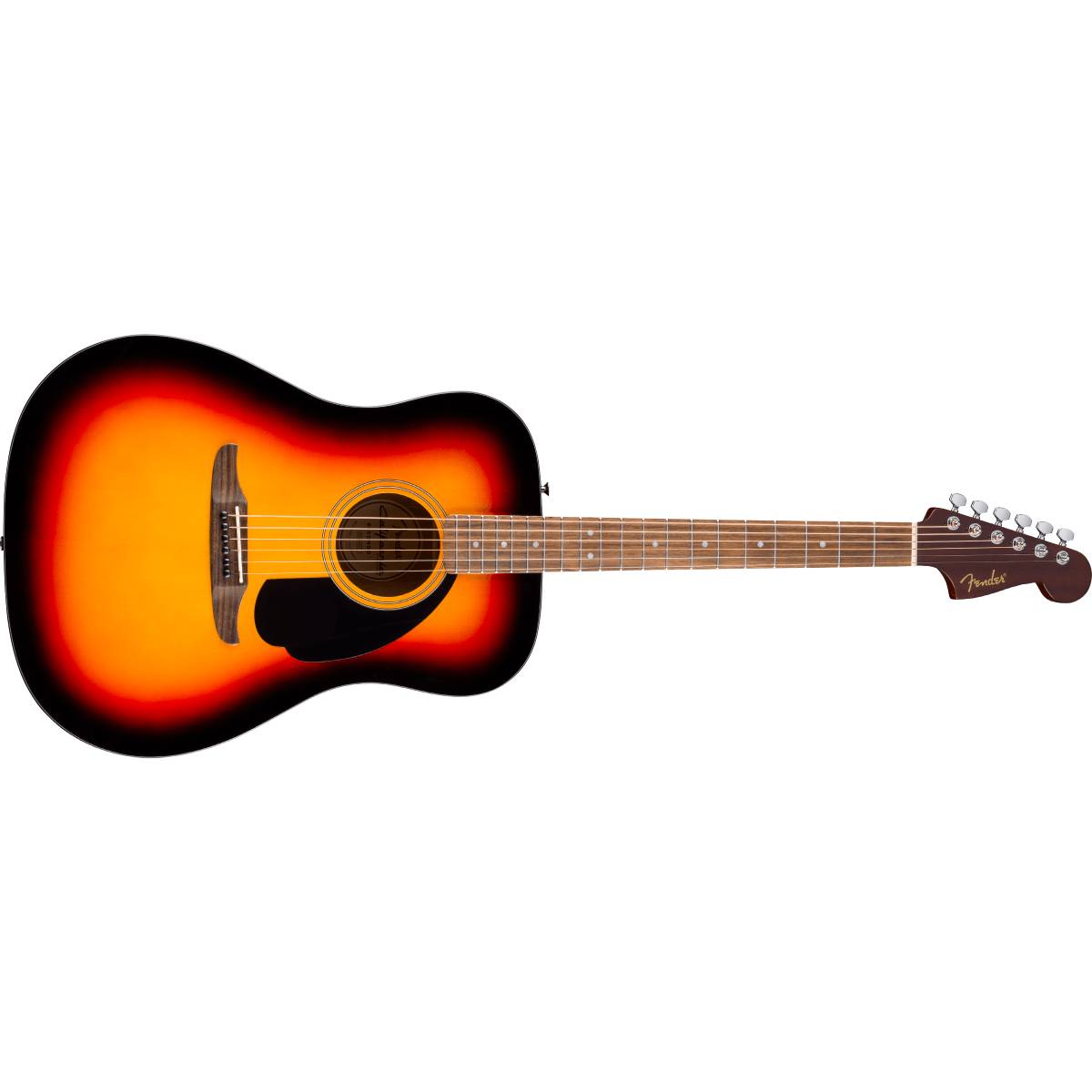 Fender California Standard Redondo Acoustic Guitar Black Pickguard 3-Color Sunburst - 0974200500
