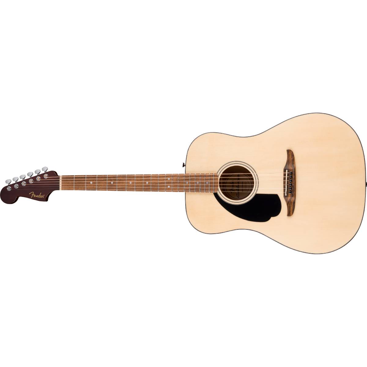 Fender California Standard Redondo Acoustic Guitar Left-Handed Black Pickguard Natural - 0974200721
