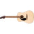 Fender California Standard Redondo Acoustic Guitar Left-Handed Black Pickguard Natural - 0974200721