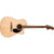 Fender California Standard Redondo CE Acoustic Guitar Black Pickguard Natural - 0974220521