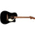 Fender California Standard Redondo CE Acoustic Guitar Ivory Pickguard Black - 0974221506