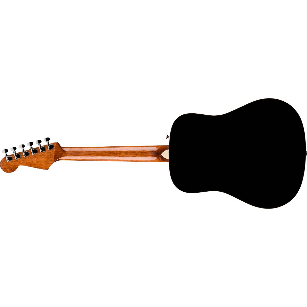 Fender California Standard Redondo Mini Acoustic Guitar Black w/ Bag - 0974101106