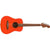 Fender California Standard Redondo Mini Acoustic Guitar Fiesta Red w/ Bag - 0974101140