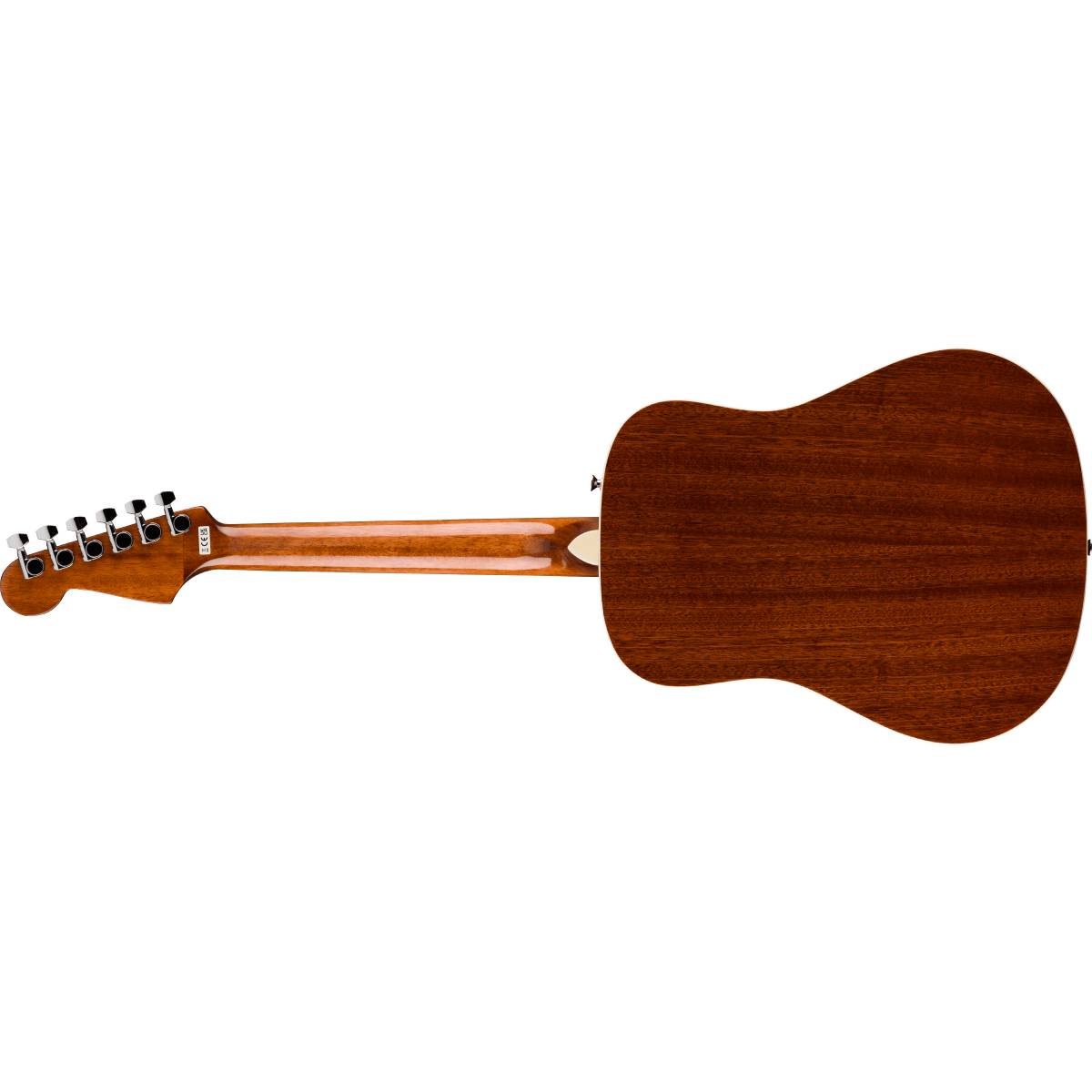 Fender California Standard Redondo Mini Acoustic Guitar Natural Sapele w/ Bag - 0974103121