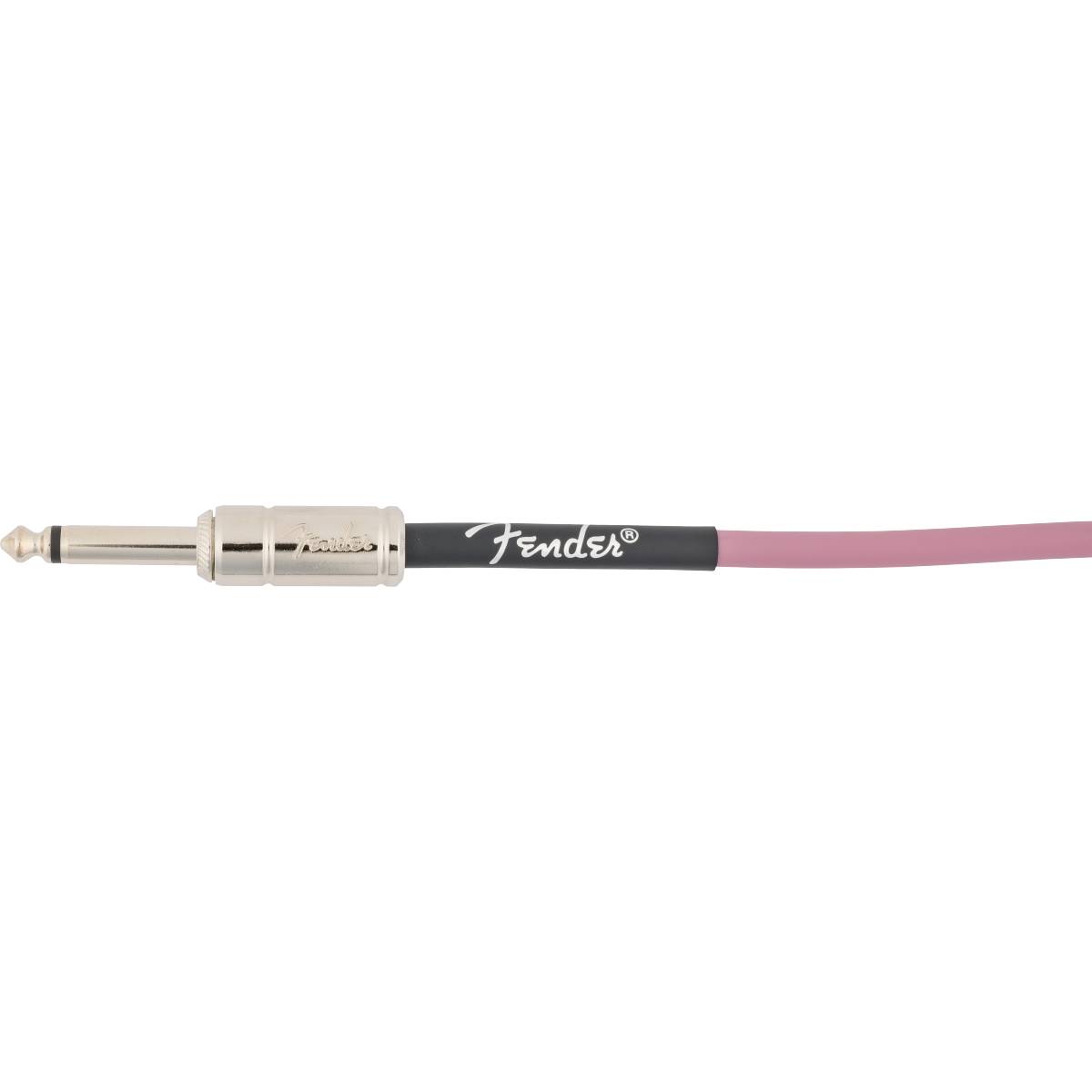 Fender Contour Series Instrument Cable 9m (30ft) Coiled Guitar Lead Burgundy Mist - 0990573066