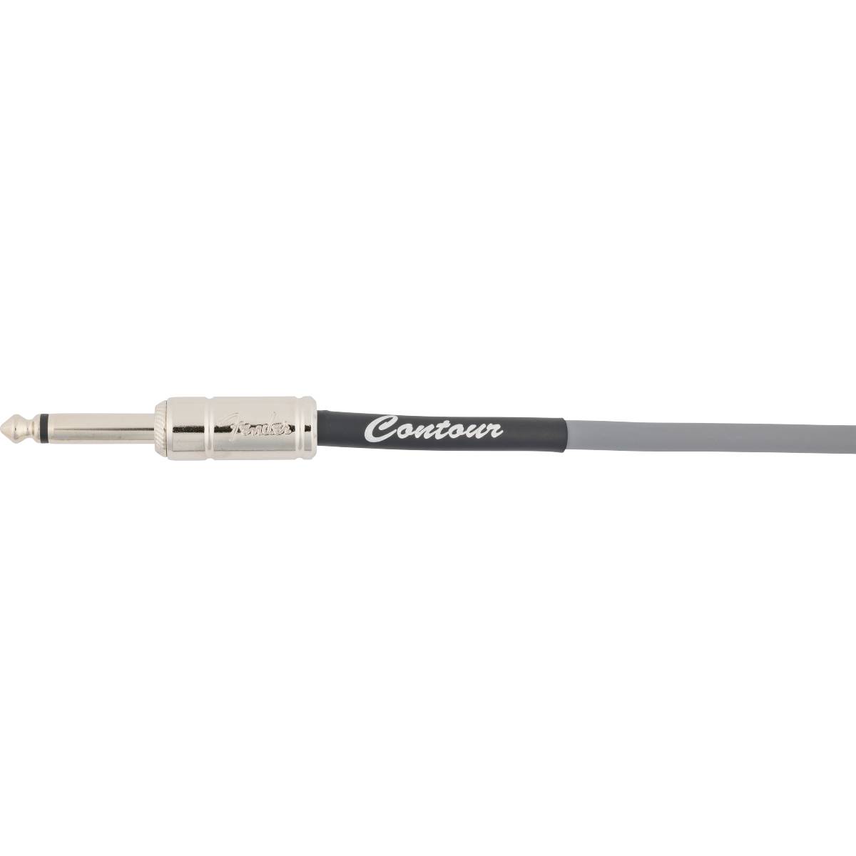 Fender Contour Series Instrument Cable 9m (30ft) Coiled Guitar Lead Inca Silver - 0990573024