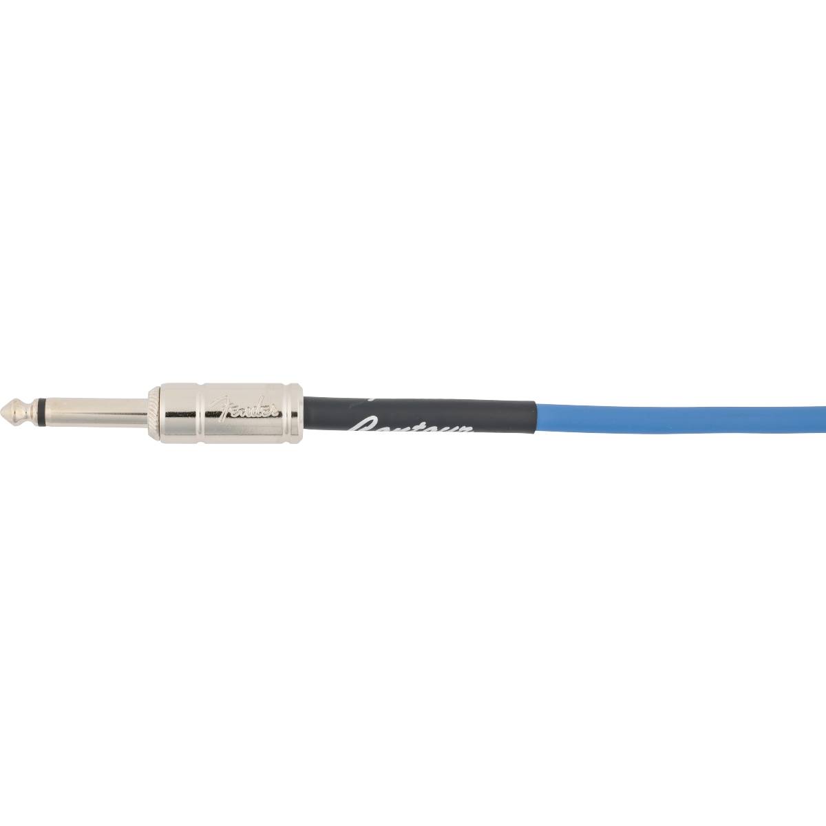 Fender Contour Series Instrument Cable 9m (30ft) Coiled Guitar Lead Lake Placid Blue - 0990573002