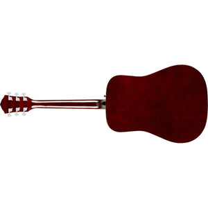 Fender FA-125 Acoustic Guitar Dreadnought Natural Pack w/ Tuner, Stand, Picks & Strings - 0971110621