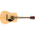 Fender FA-125 Acoustic Guitar Dreadnought Natural Pack w/ Tuner, Stand, Picks & Strings - 0971210521