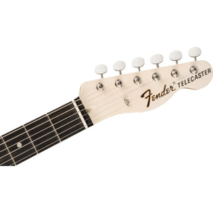 Fender Gold Foil Telecaster Electric Guitar Ebony Fingerboard White Blonde - MIM 0140731301