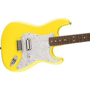 Fender Limited Edition Tom Delonge Stratocaster Electric Guitar RW Graffiti Yellow - MIM 0148020363