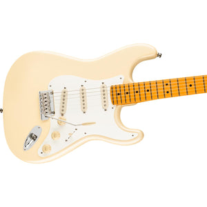 Fender Lincoln Brewster Signature Stratocaster Electric Guitar MN Olympic Pearl - 0116502723