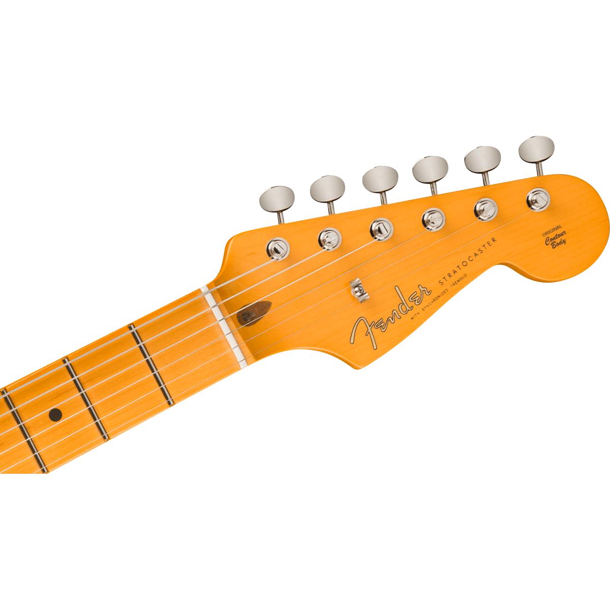 Fender Lincoln Brewster Signature Stratocaster Electric Guitar MN Olympic Pearl - 0116502723