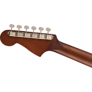 Fender Malibu Player Acoustic Guitar Olympic White w/ Tortoiseshell Pickguard - 0970722505