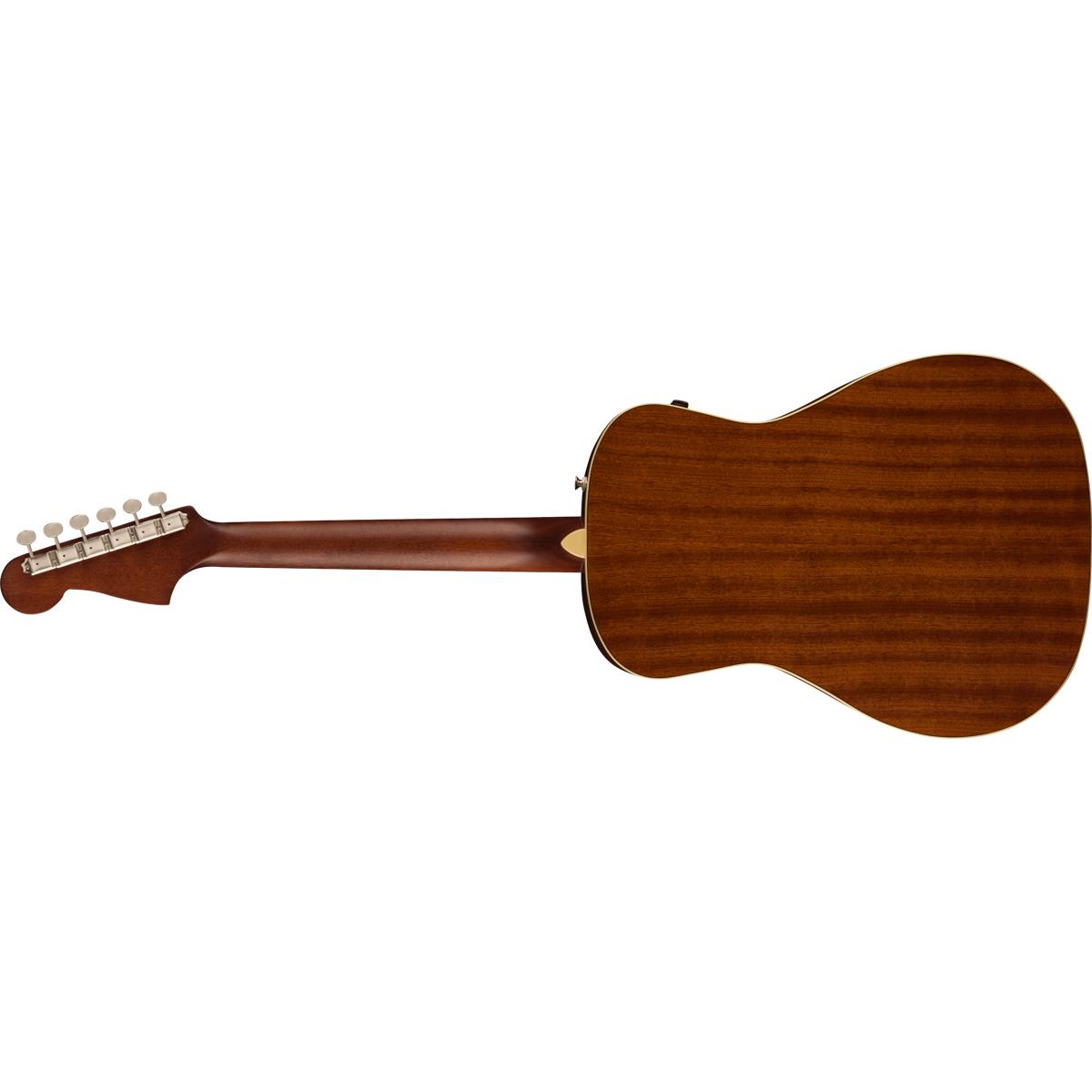 Fender Malibu Player Acoustic Guitar Sunburst w/ Gold Pickguard - 0970722503