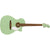 Fender Newporter Player Acoustic Guitar Surf Green w/ White Pickguard - 0970743557
