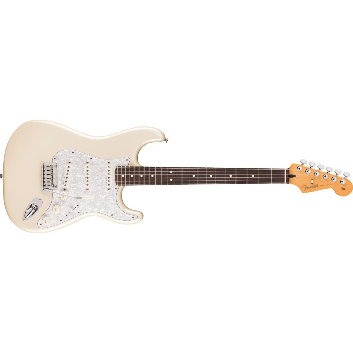 Fender Player II Modified Stratocaster Electric Guitar RW Olympic Pearl - MIM 0147420323