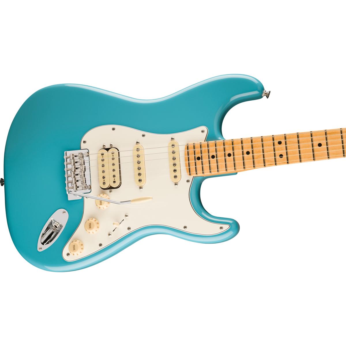 Fender Player II Stratocaster HSS Electric Guitar MN Aquatone Blue - MIM 0140542518