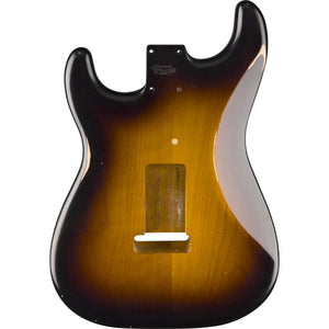 Fender Road Worn 50s Stratocaster SSS Alder Guitar Body 2-Tone Sunburst - 0997602503