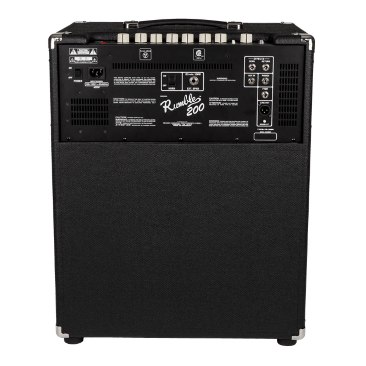 Fender Rumble 200 V3 Bass Guitar Amplifier 1x15Inch 200W Combo Amp - 2370503900