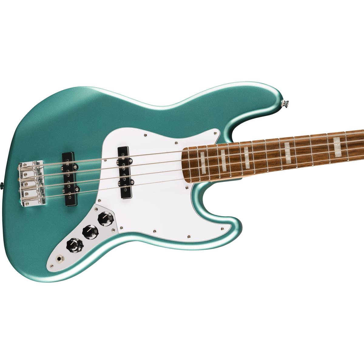 Fender Squier Affinity Active Jazz Bass Guitar Mystic Sea Foam Green - 0378700585