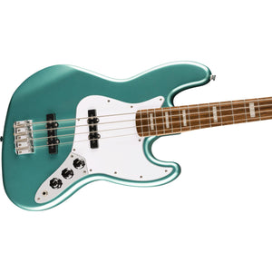 Fender Squier Affinity Active Jazz Bass Guitar Mystic Sea Foam Green - 0378700585