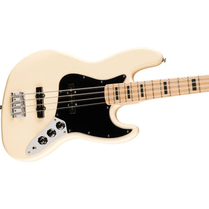 Fender Squier Affinity Active Jazz Bass Guitar Olympic White - 0378703505