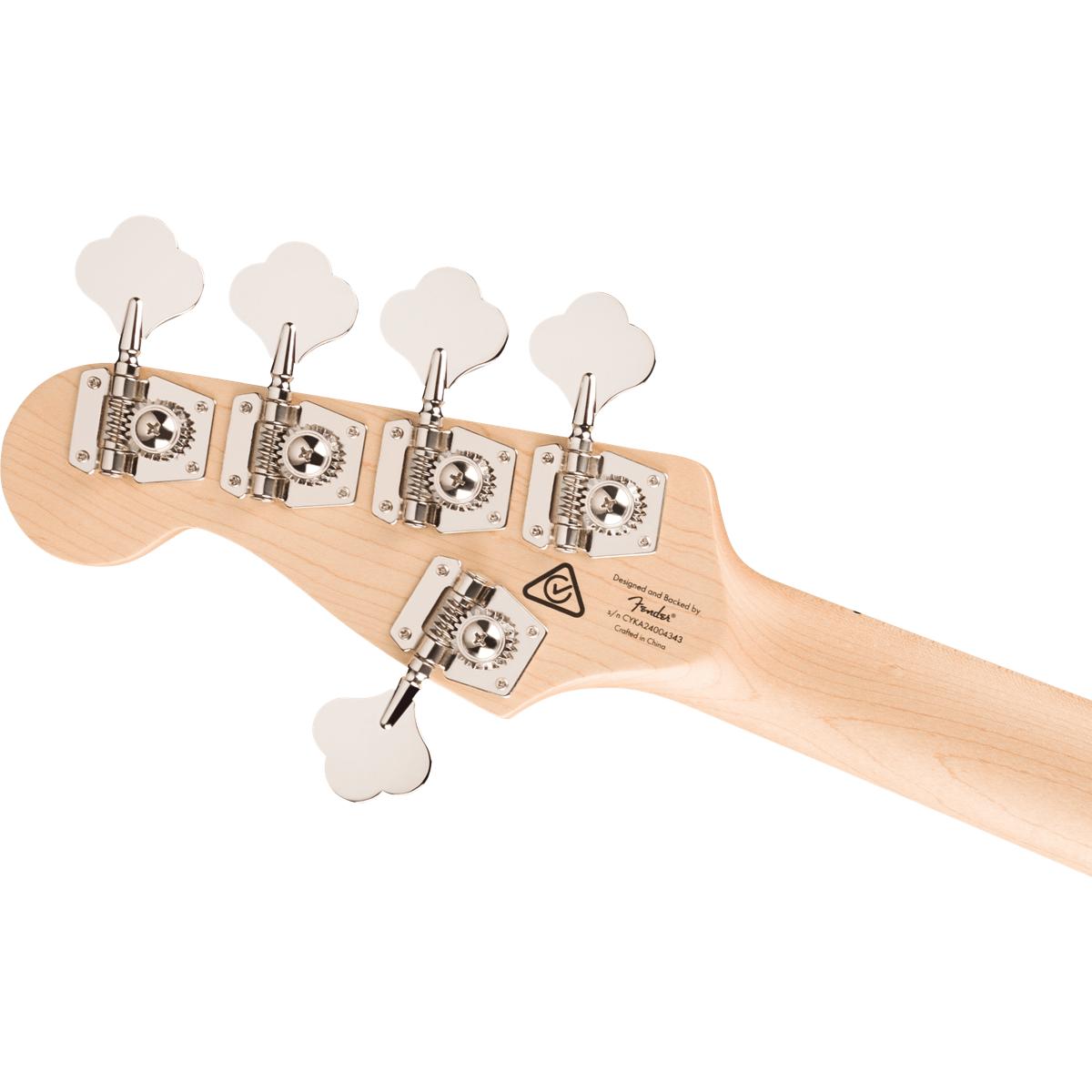 Fender Squier Affinity Active Jazz Bass V Guitar 5-String Black Metallic - 0378753565