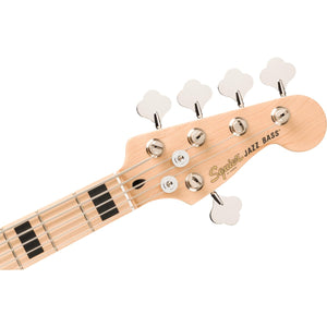 Fender Squier Affinity Active Jazz Bass V Guitar 5-String Black Metallic - 0378753565