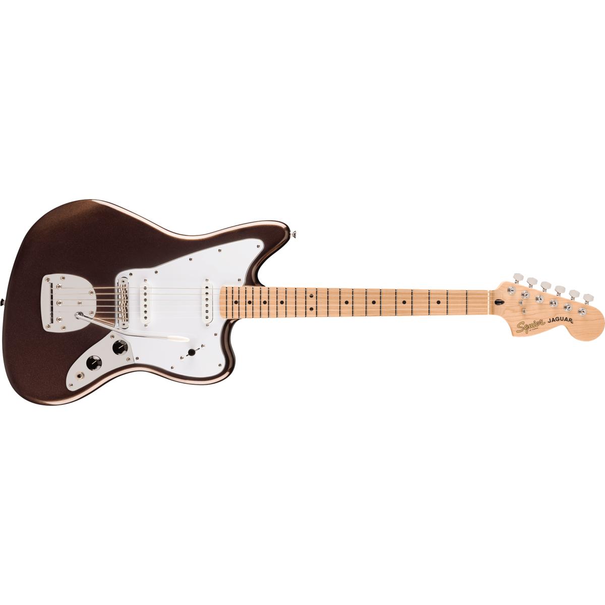 Fender Squier Affinity Jaguar Electric Guitar Mystic Metallic Brown - 0378402594