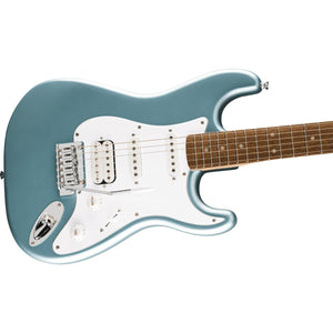 Fender Squier Affinity Stratocaster Junior HSS Electric Guitar Ice Blue Metallic - 0378180583