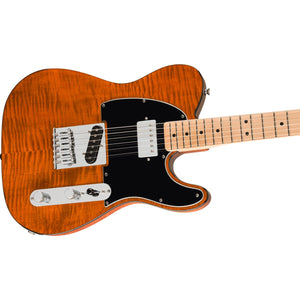 Fender Squier Affinity Telecaster FMT SH Electric Guitar Mocha - 0378283529