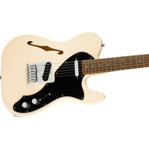 Fender Squier Affinity Telecaster Thinline Electric Guitar Olympic White - 0378271505