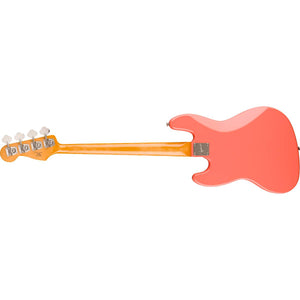 Fender Squier Classic Vibe 60s Jazz Bass Guitar Tahitian Coral - 0374530511